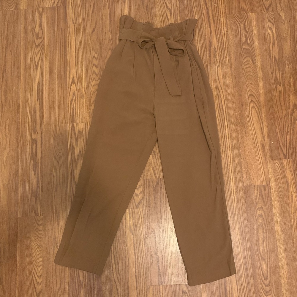 Tan H&M Paperbag Tousers